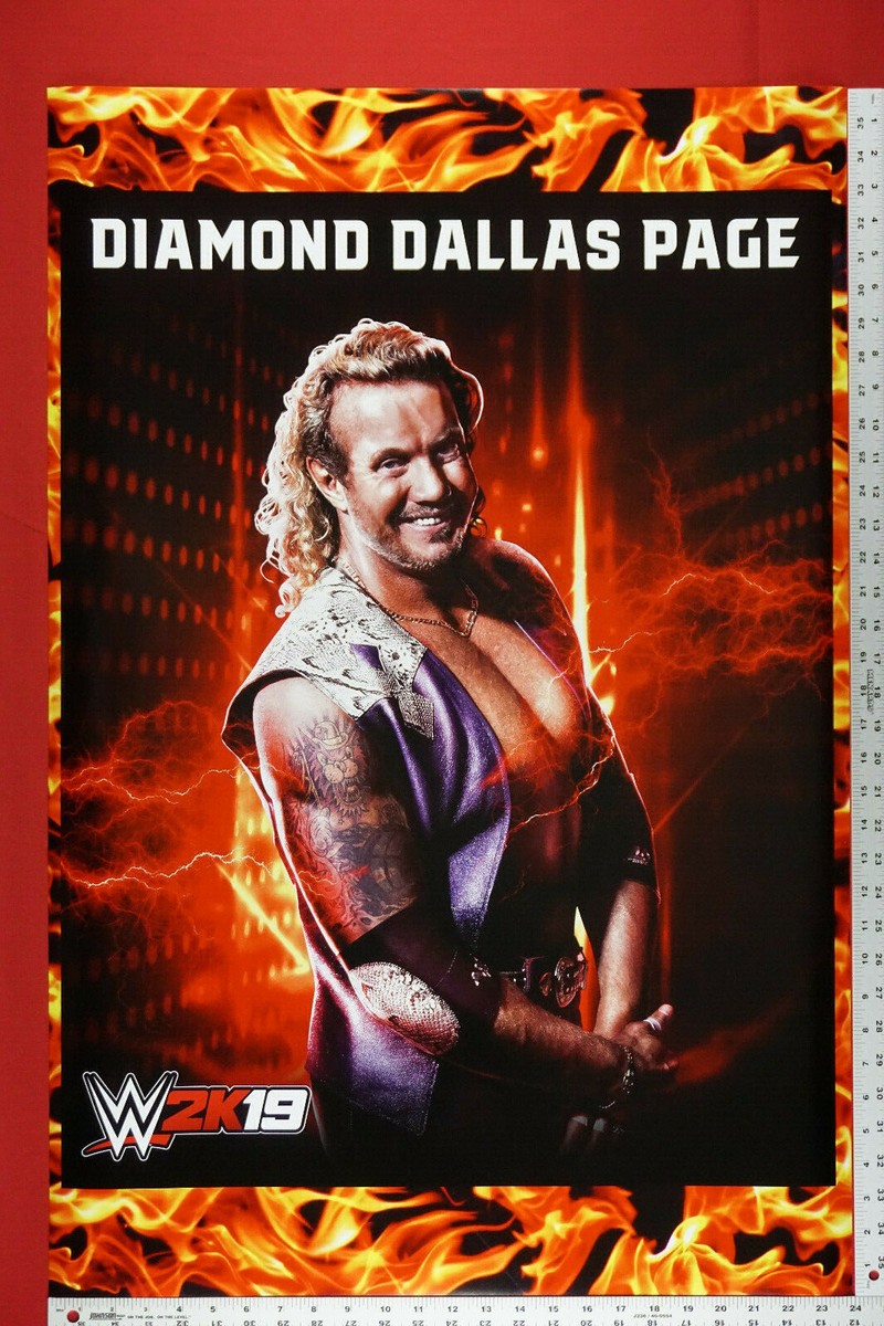 WWE　ポスター 1993 WWF ROYAL RUMBLE Video Game Poster Print Ad UNDERTAKER