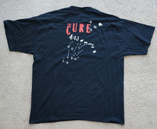 The Cure T-shirt 4:13 Dream Tour 2008 Vintage Original with Backprint - Picture 4 of 5