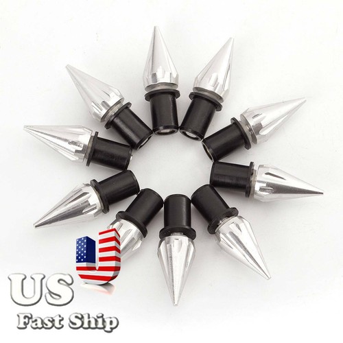 10 piezas M5x16mm Motocicleta CNC Carenado Parabrisas Pernos de Pico Lavadoras - Imagen 11 de 12