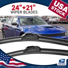 For 2003-2008 Honda Pilot 24" & 21" Windshield Wiper Blade High quality Durable