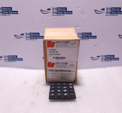 Federal Signal K122367A Tastatur 4X4 Echo System 122367A Rev A4