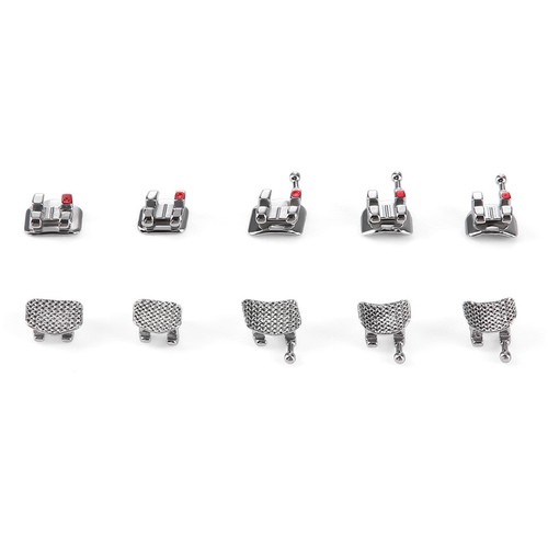 Dental Orthodontic Brackets Braces Mesh Base Mini Roth/MBT 018/022 Hooks 3/3-4-5 - Picture 23 of 24