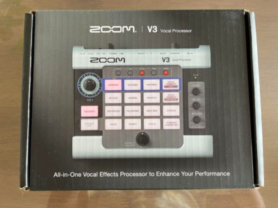 Neuer Zoom V3 Vocal Processor, Vocal Effects Pedal