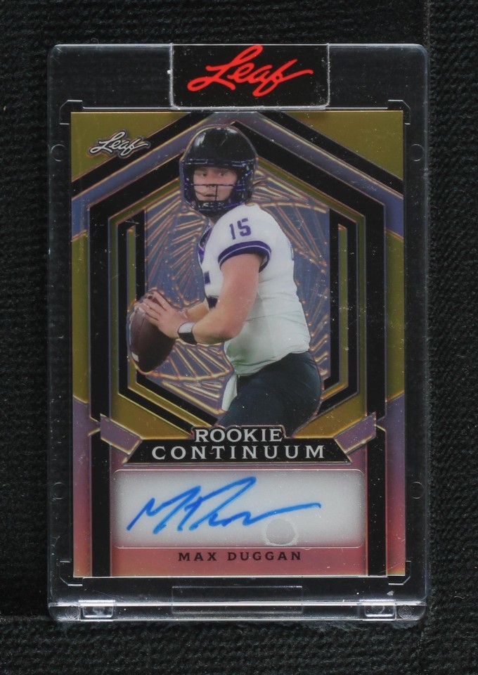 2023 Leaf Metal Continuum Max Duggan #MC-105 - 1 of 2