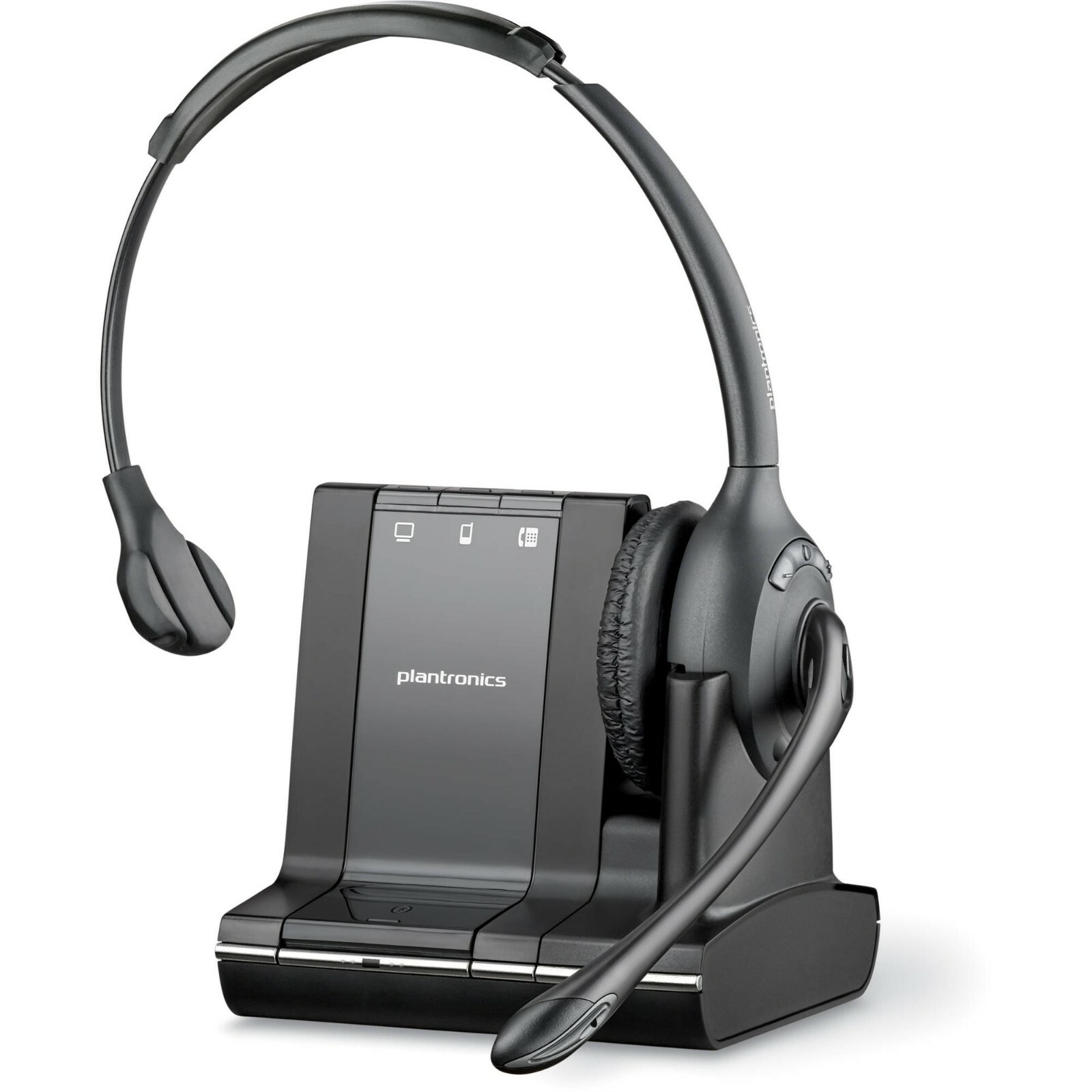 Pre-Owned Plantronics Savi W710 Mono Wireless DECT Headset for Phone & Computer