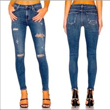 Agolde Sophie Jeans Women's Size 28 High Rise Skinny Distressed Stretch