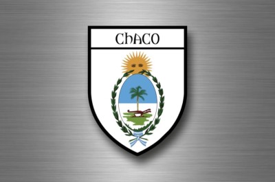 Aufkleber sticker autoaufkleber wappen schild flagge argentinien chaco