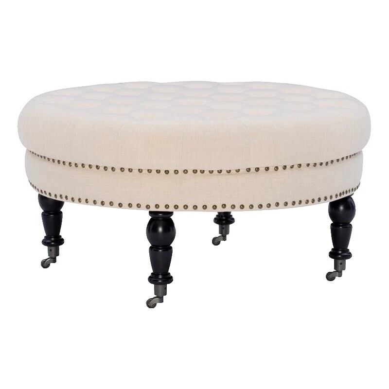 Polyester Birch Ottomans, Footstools & Poufs