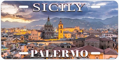 Matrícula de coche Palermo Sicilia novedad - Imagen 7 de 7