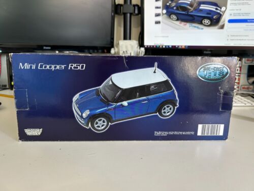 Motormax 1:18 Mini Cooper R50 Diecast Model Car - Boxed - Picture 10 of 11