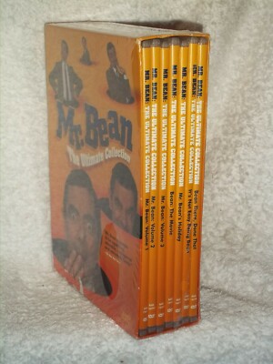 Mr Bean The Ultimate Collection (DVD, 2003, 8-Disc) Rowan Atkinson