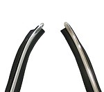 1970 - 1981 Camaro And Firebird Outer Window Felts With Flat Wide Bead Pair