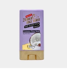 EBIN_24 HOUR EDGE_TAMER_SLEEK_HAIR WAX STICK_COCONUT_0.53 OZ