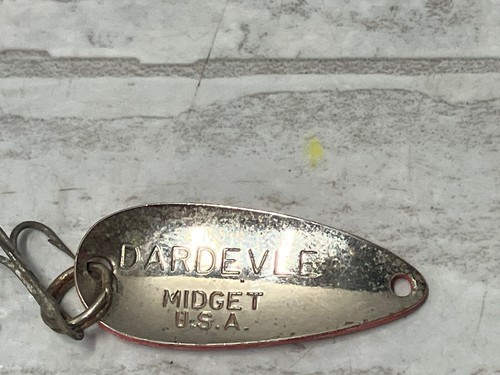 Eppinger Dardevle Midget Spoon Fishing Lure Daredevil Devil Head. USA. - Picture 2 of 5