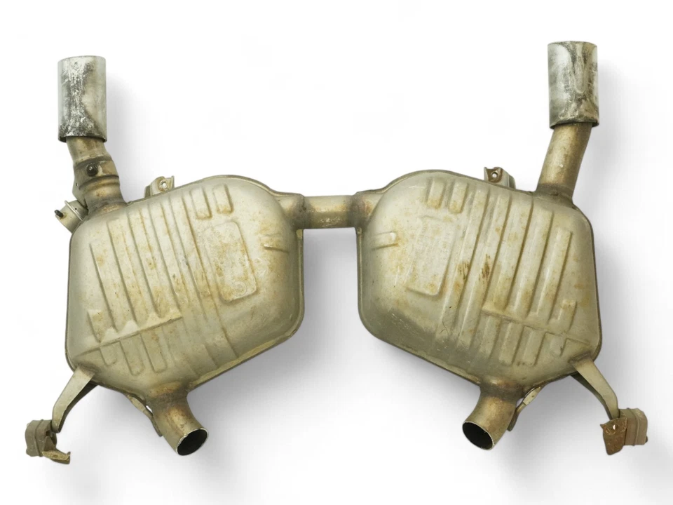 2007 - 2008 Bmw 3 Series E90 335Xi Exhaust Muffler Silencer Pipe 7553613 Oem Foto 2 de 4