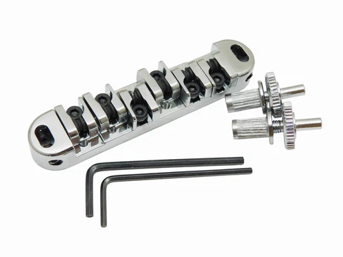 LOCKING ROLLER Bridge Gibson Les Paul Guitar-Chrome Small Post