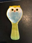 Pier 1 Imports Ceramic Owl Spoon Rest