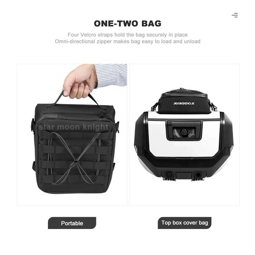 Top bags For BMW R1300GS 1300GS 2023- Motorcycle Top Box Travel Tool Bag - Picture 3 of 14