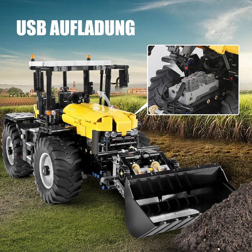 MOULDKING 17019 | Traktor FASTRAC 4000er series (RC) mit 4 Anbaugeräten NEU&OVP - Bild 4 von 10