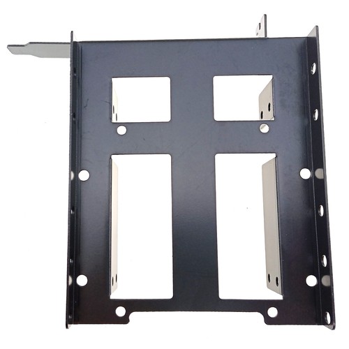 HDD to PCIe Slot Mount 2.5" 3.5" Hard Drive ATX Vertical Holder Metal Bracket - Afbeelding 8 van 10