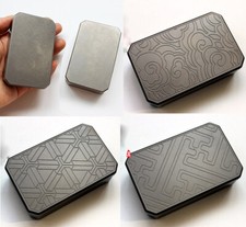 Titanium Alloy Waterproof Pills Holder Box Magnetic Sealing Container Case Box