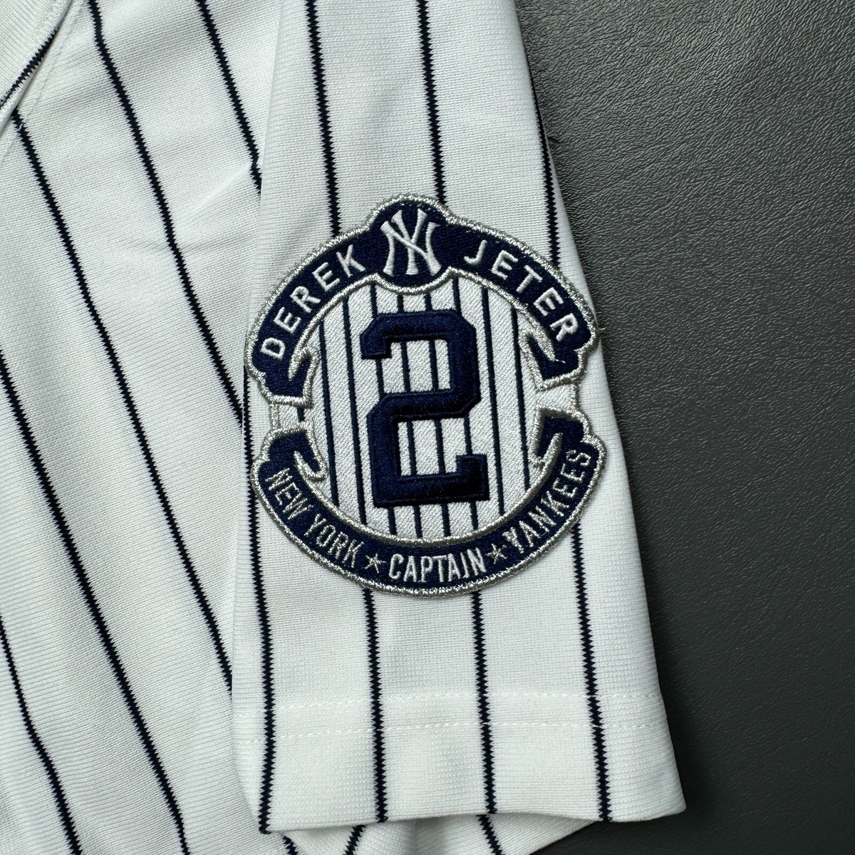 100% Authentic Ichiro Suzuki Mitchell Ness 2014 NY Yankees Jersey