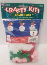 Vintage CRAFTY KITS by WESTRIM CRAFTS "NAPKIN BEARER" Christmas Ornaments