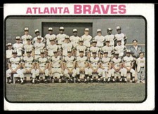 1973 Topps #521 Atlanta Braves - VG