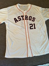 Houston Astros XL Jersey Shirt Greinke 21 MLB Stadium Giveaway Gallery Furniture
