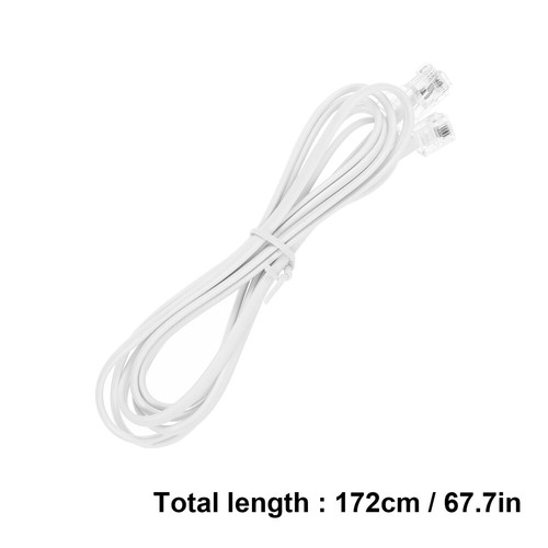 Telephone Line Converter Cable for Accessories Extension Cord Landline - Photo 2/12