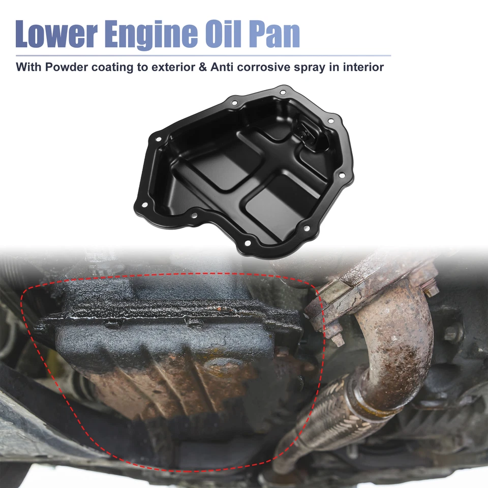 Peça de 1 panela de óleo do motor nº 111101KC0B para Nissan Juke 2011-2017 - Imagem 3 de 4