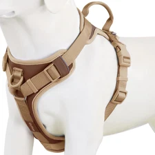 No Pull Dog Harness Adjustable Soft Padded Pet Vest with Control Handle Adorable