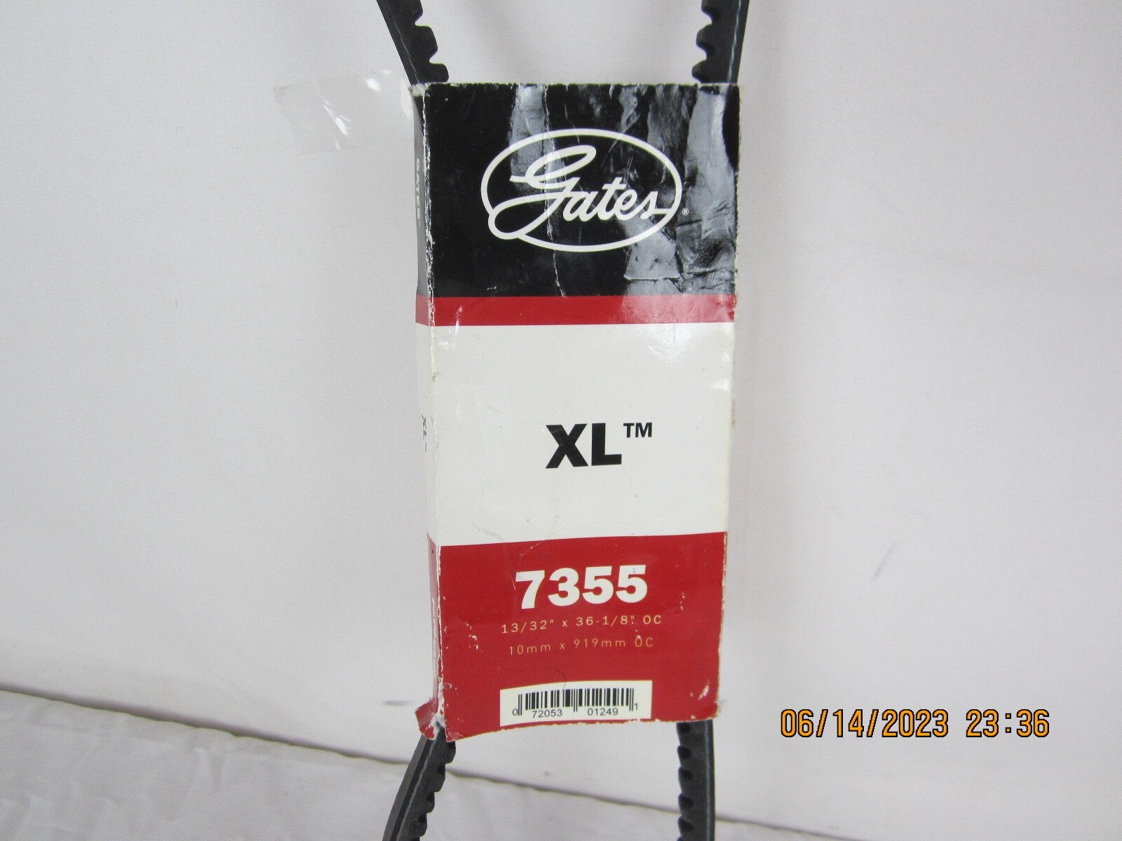 Gates 7355 Automotive XL VBelt Drive Belt eBay