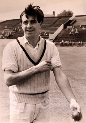 CRICKET Yorkshire and England fast bowler Fred Trueman circa 1956 OLD PHOTO