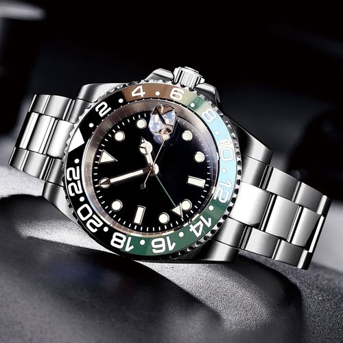 Classic Batmans Business NH34 GMT Watch 40mm 10ATM Sapphire Automatic Watches - Picture 21 of 21