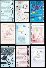 NEW BABY CARD ~ CONGRATULATIONS QUALITY CARDS - CHOICE OF TITLE AND DESIGN