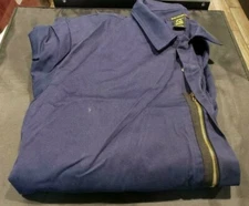 REVCO BLACK STALLION 9OZ NAVY FR COTTON COVERALLS SIZE: XL (YTP010081)