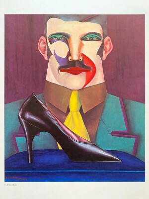 Exposition 1977年/リチャード リンドナー/ポスター Richard Lindner Vintage 1977 Maeght Editeur Pop Art