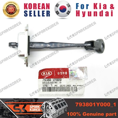 Genuine/OEM 793801Y000 CHECKER ASSY-FRONT DOOR,LH for Kia New