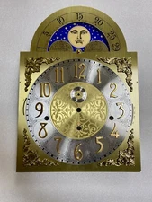 Kieninger Grandfather Clock Dial With Moon Dial