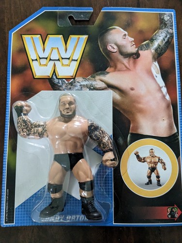 MOC WWE MATTEL RETRO SERIES 9 RANDY ORTON WRESTLIN...