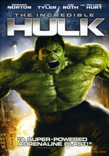The Incredible Hulk (DVD, 2008) Ed Norton, Liv Tyler, Tim Roth, William Hurt - Picture 1 of 1