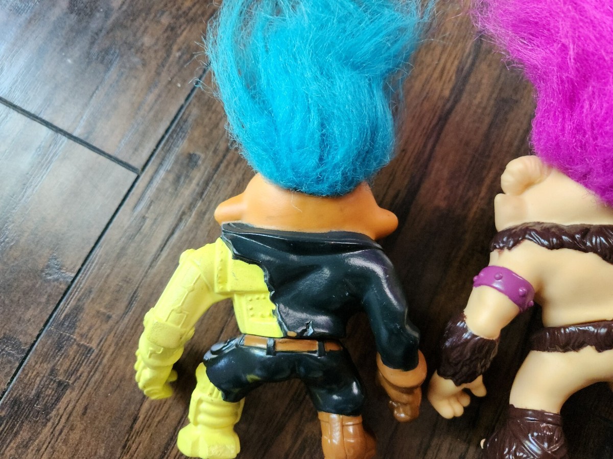 Vintage 1992 Hasbro Battle Trolls Lot of 3 Figures Only No