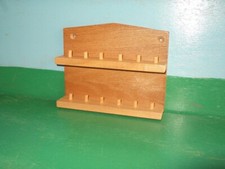 12pc Wooden Thimble Display Rack ( Pine )