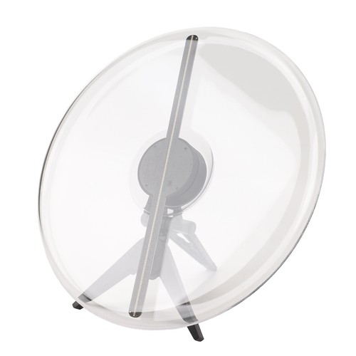 Ventilateur Holographique 3D Sans Fil 1300rpm Avec 224 LEDs Et Télécommande P FR - Photo 6/18
