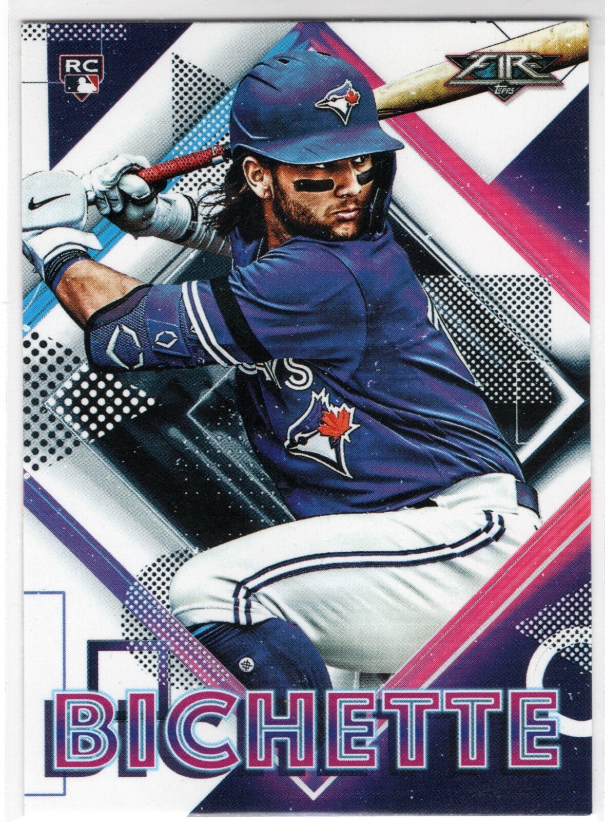 2020 Topps Fire RC #71 Bo Bichette Blue Jays