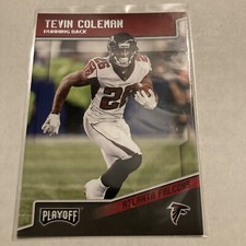 2018 Playoff Tevin Coleman #9 Falcons