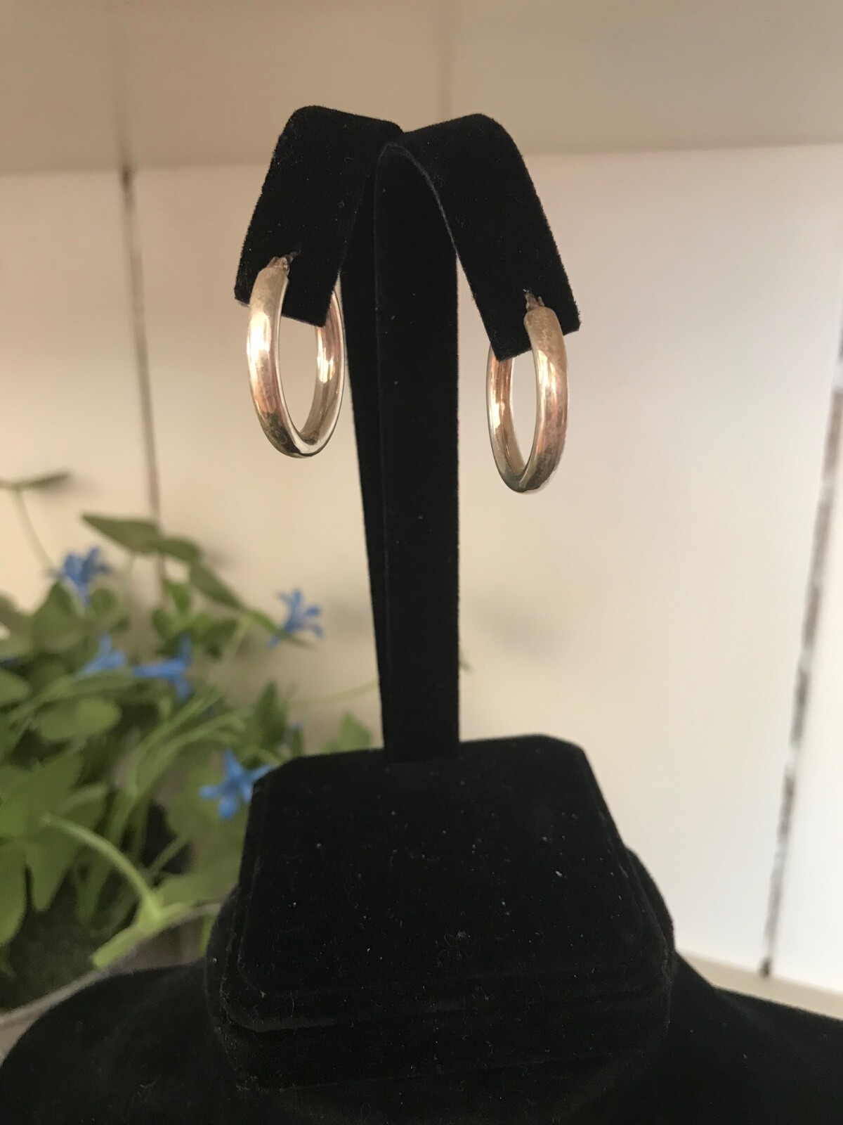 Silver Hoop Earrings