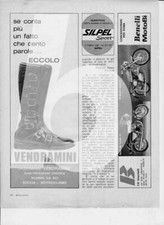 advertising Pubblicità -STIVALI MOTO VENDRAMINI '74-MOTOCROSS ENDURO EPOCA 