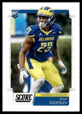 2019 Score Nasir Adderley Rookie Delaware Fightin' Blue Hens #434